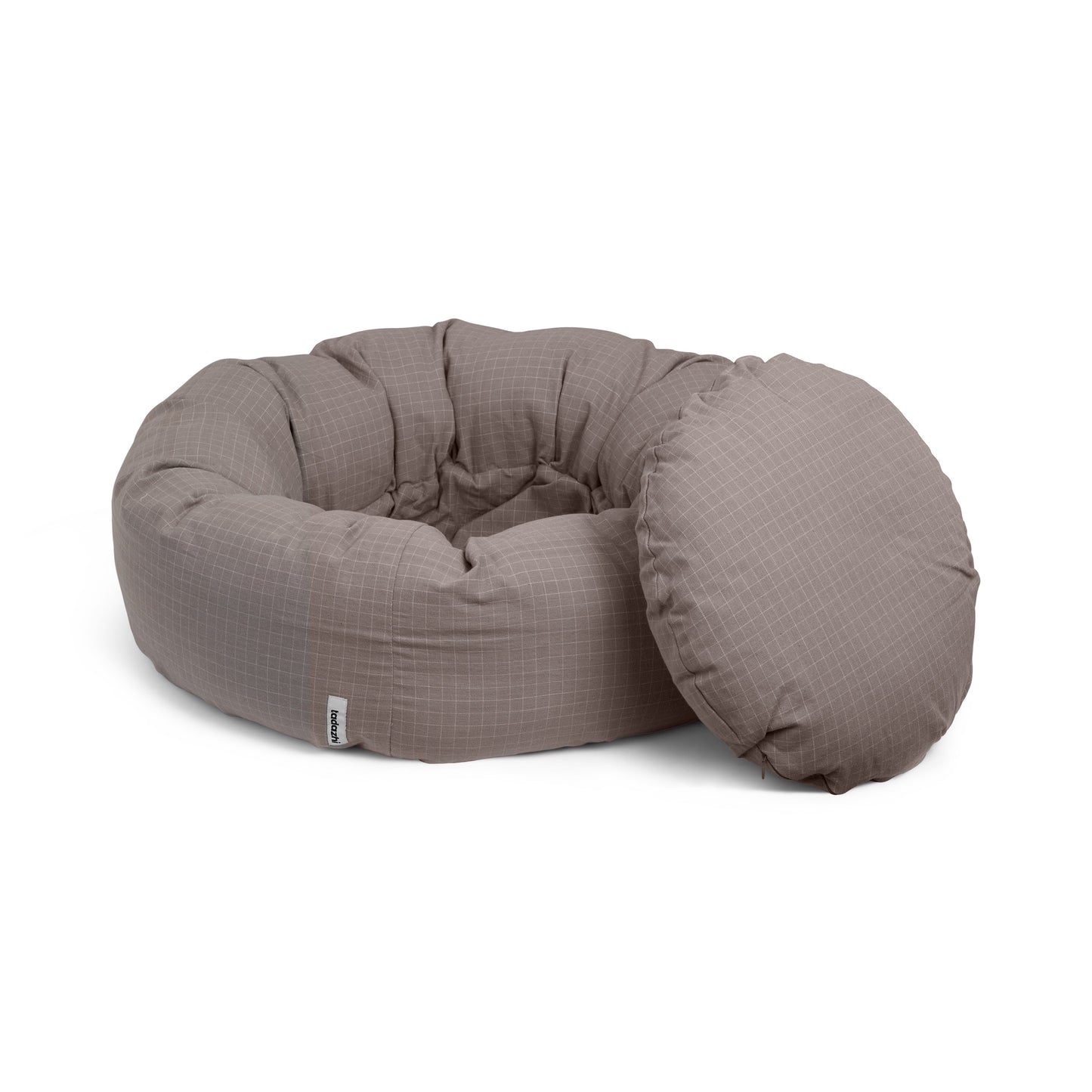 donut dog bed in timeless design